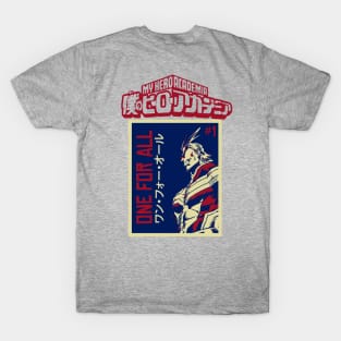 All might workout shirt top